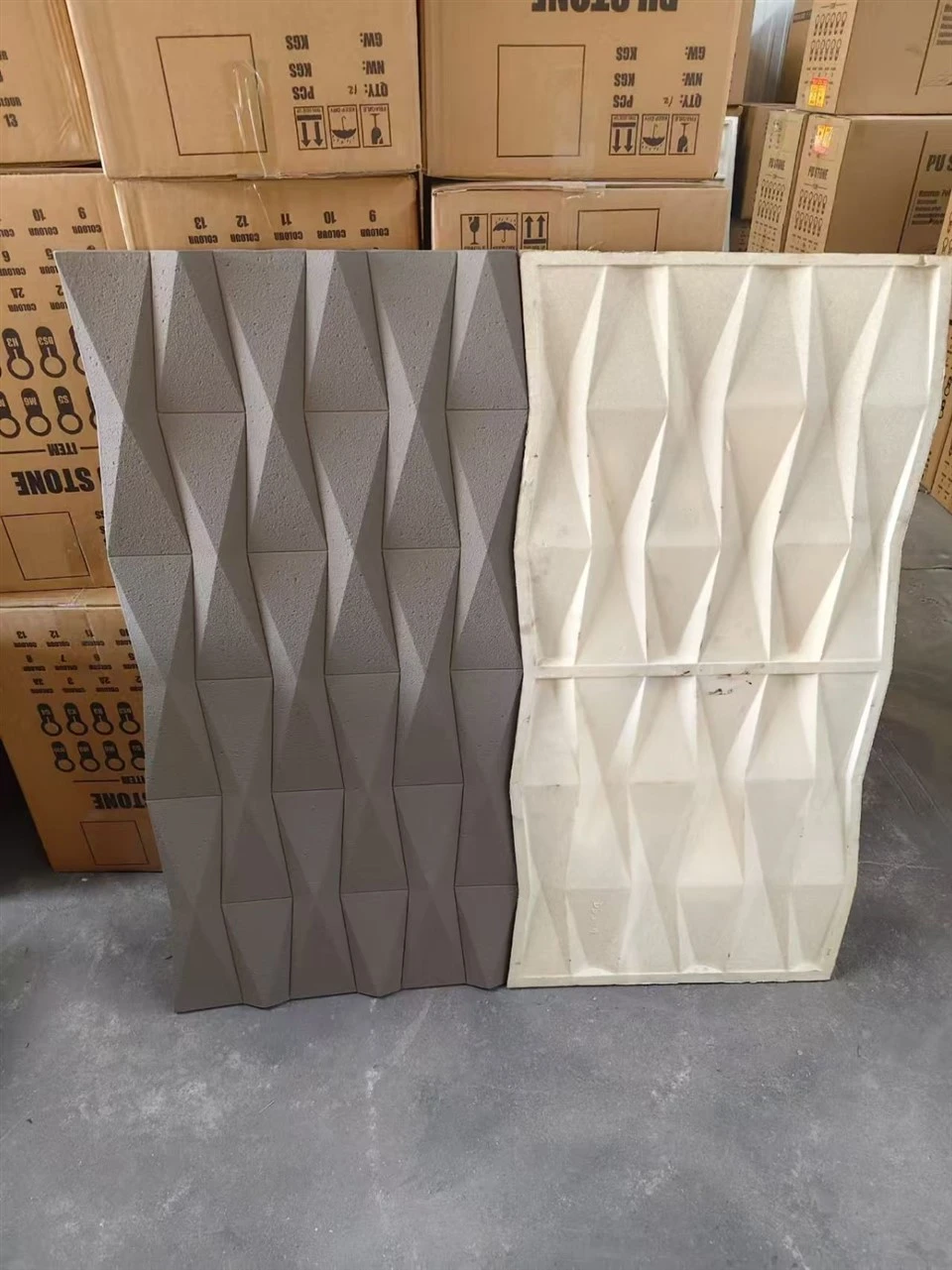 Pannello di rivestimento in pietra PU per interni